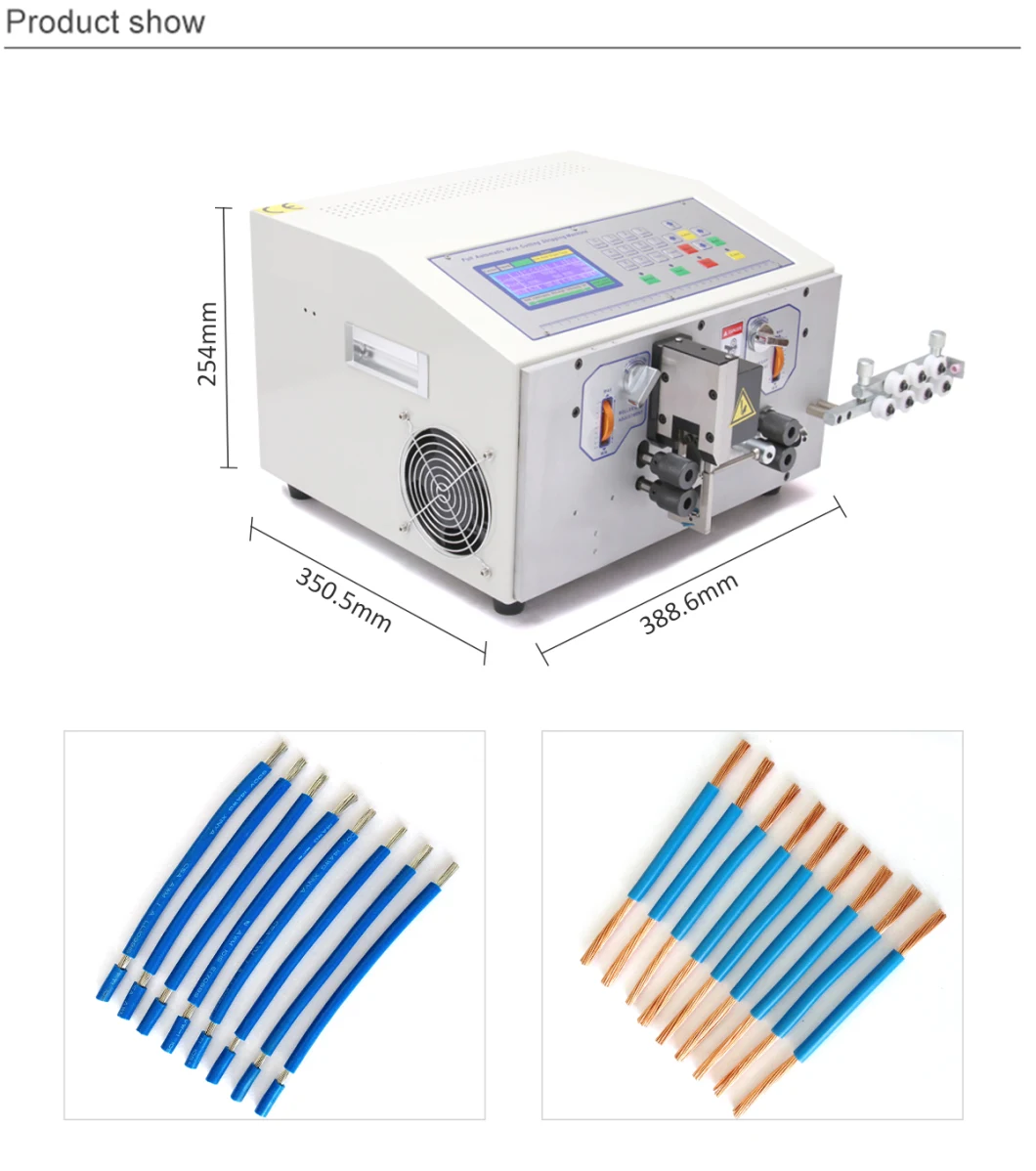 Eastontech Ew-02A Cable Wire Harness Automatic Computer Wire Stripping Peeling Cutting Machine Cable Stripper Machine