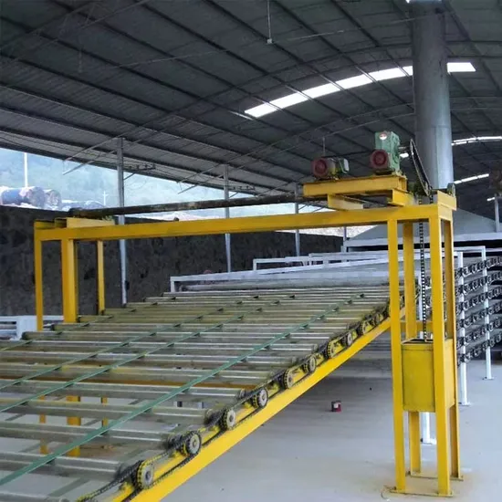 Hochleistungsmaschine zur Herstellung von Gipskartonplatten