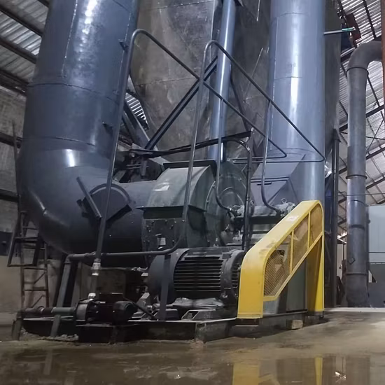 Hochwertige Produktionslinie zur Kalzinierung von Gipspulver zur Herstellung von Gipskartonplatten