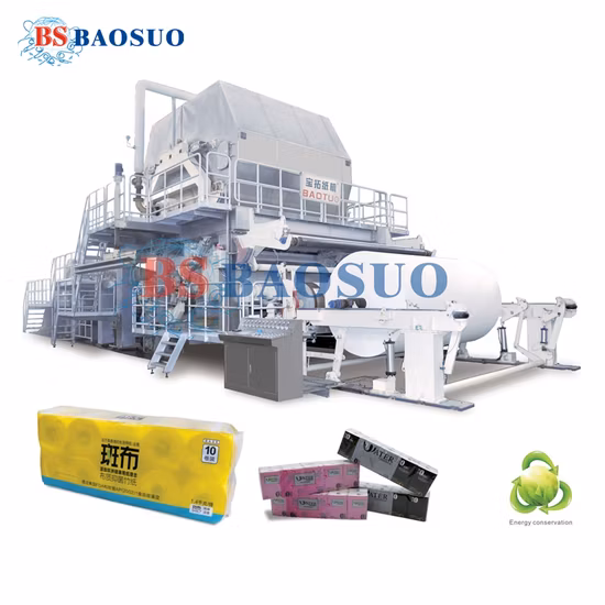 Crescent Former Tissue-/Toilettenpapierherstellungsmaschine Preis